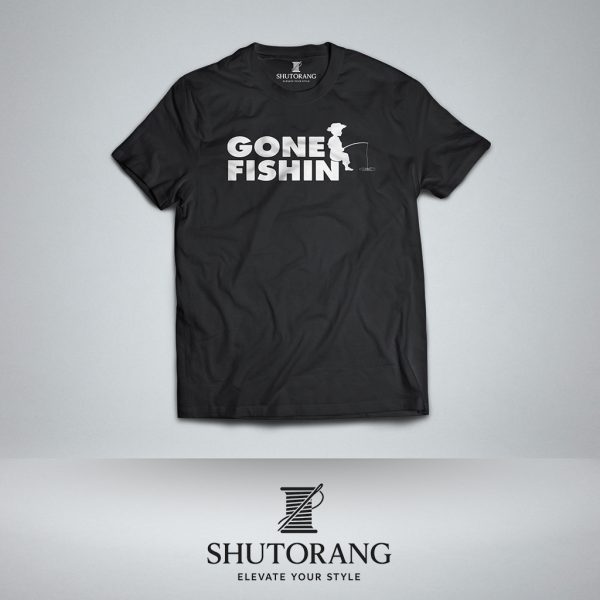 Gone Fishin T-Shirt – Outdoor Vibes SHUTORANG